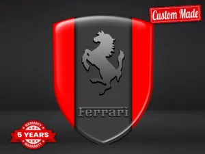 Ferrari Adesivi Paraurti su Misura Auto Limitati Corsa Moderni